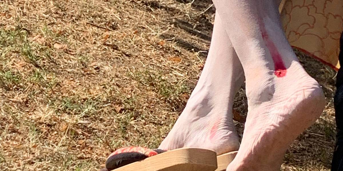 Geta, chaussures traditionnelles en bois